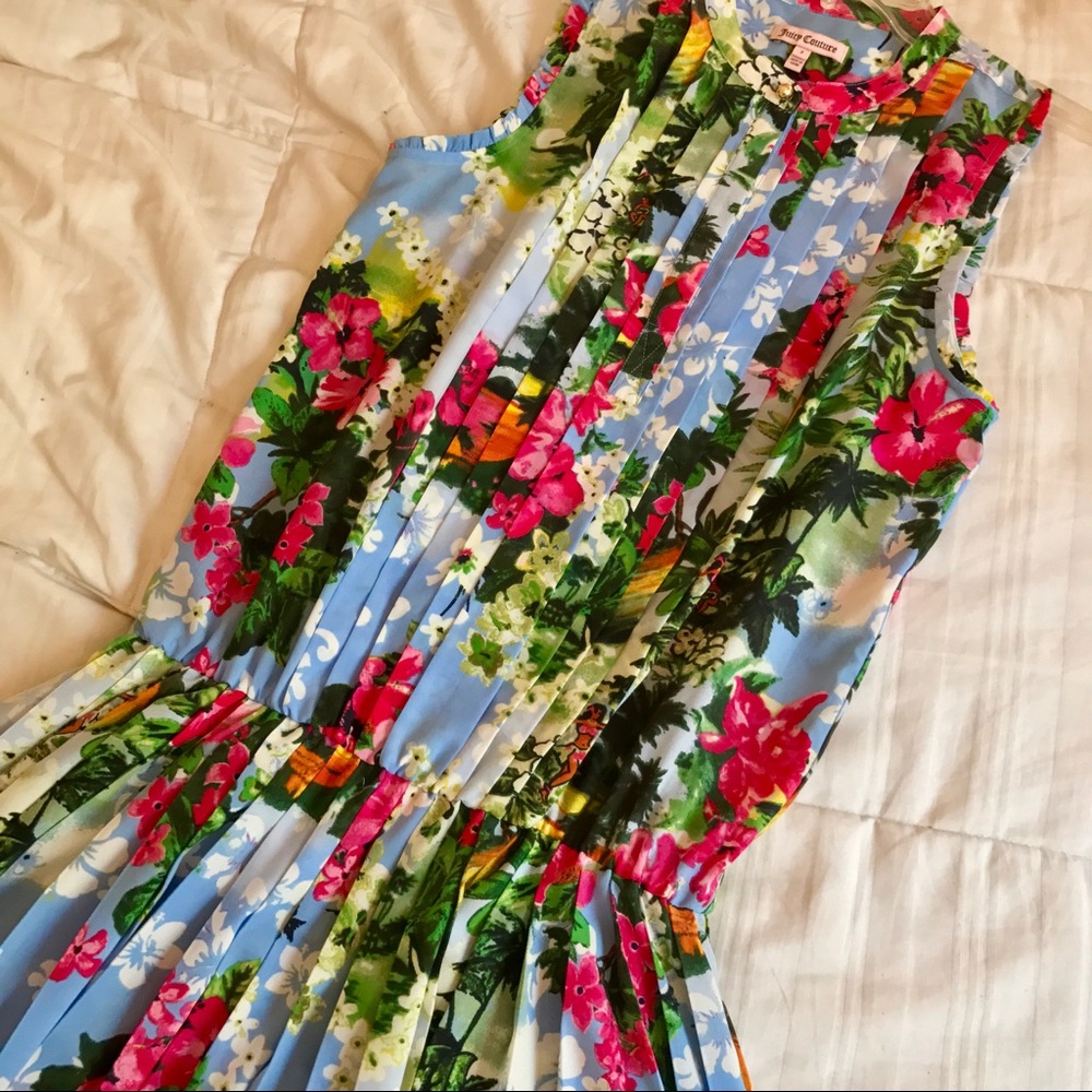Gorgeous Rare Juicy Couture Floral Dress
